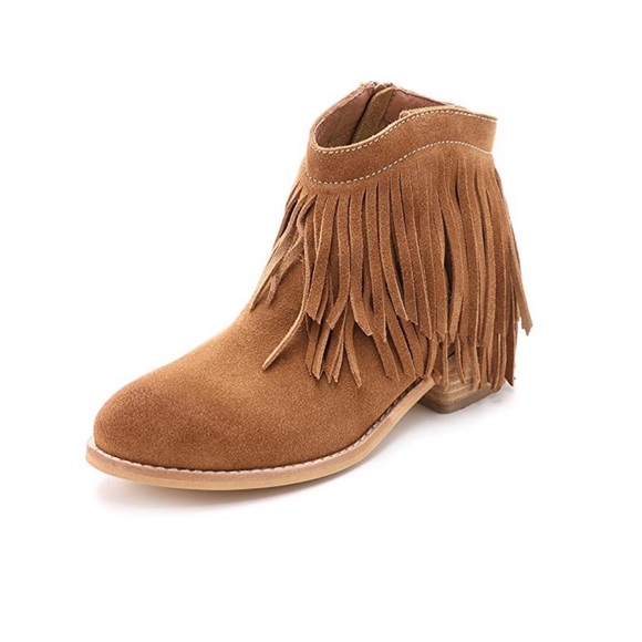 Jeffery Campbell Fringe Booties Chaffee style - Picture 3 of 10